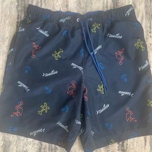 Men’s nautical bathing suits trunks